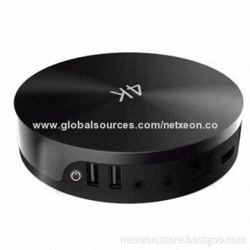 Amlogic S802/GPU Quad-core Mali-450/4K x 2K TV Set-top Box with Android 4.4 OS, Supports Dolby